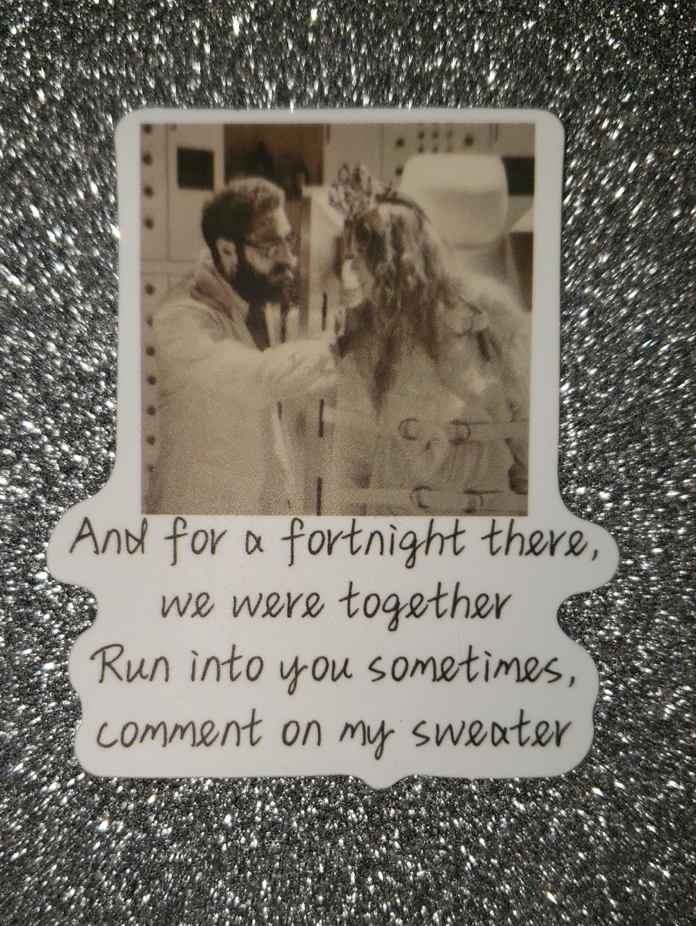 10/$10 Taylor Swift Waterproof Sticker Tortured Poets Department